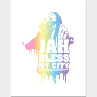 Jah bless Posters and Art